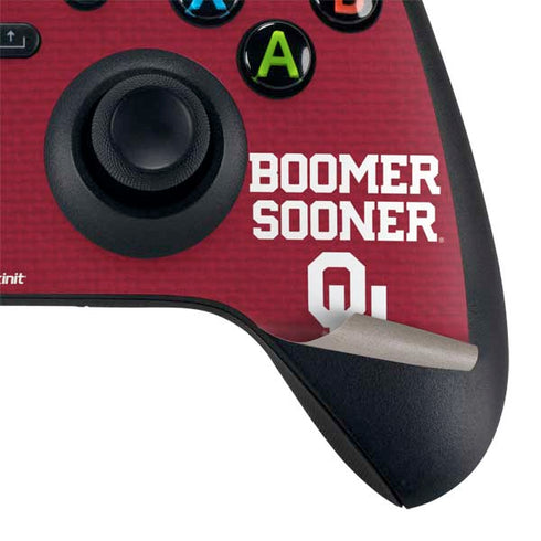 University of Oklahoma Boomer Sooner Xbox Series X Controller Skin