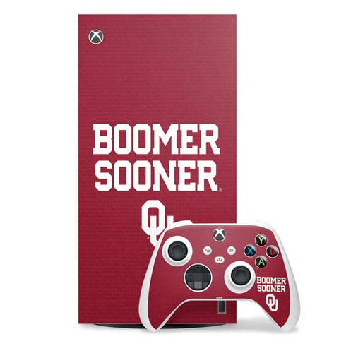 University of Oklahoma Boomer Sooner Xbox Series X Skins