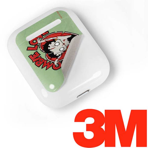 Betty Boop Zombie Love Apple AirPods Skin