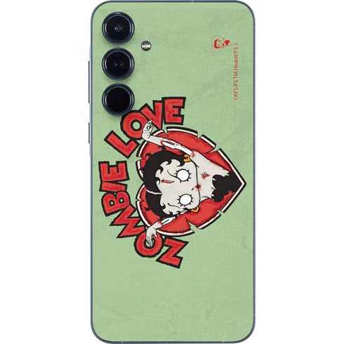 Betty Boop Zombie Love Galaxy A55 5G Skin