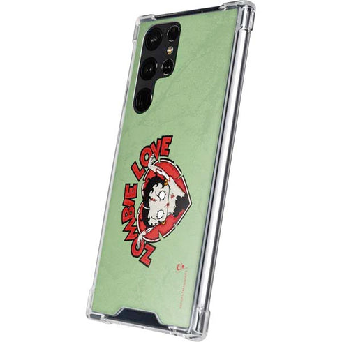 Betty Boop Zombie Love Galaxy S23 Ultra Clear Case