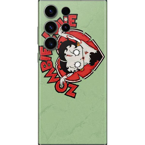 Betty Boop Zombie Love Galaxy Skins
