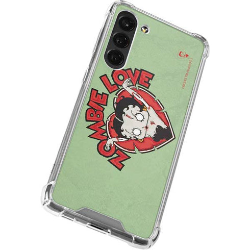Betty Boop Zombie Love Galaxy S24 FE Clear Case