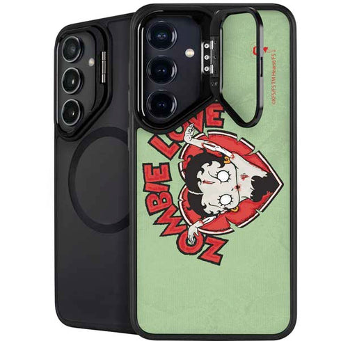 Betty Boop Zombie Love Galaxy S24 FE Kickstand Case