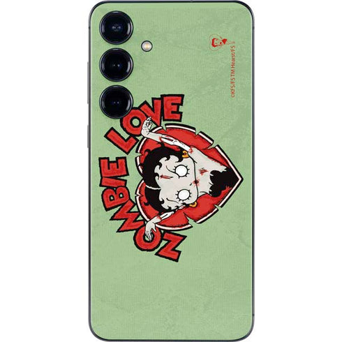 Betty Boop Zombie Love Galaxy S24 Plus Skin