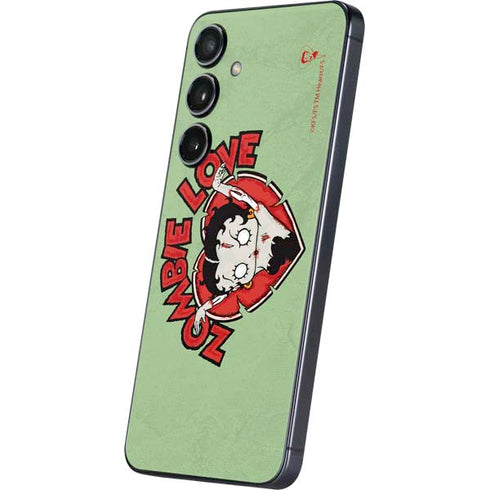Betty Boop Zombie Love Galaxy S24 Plus Skin