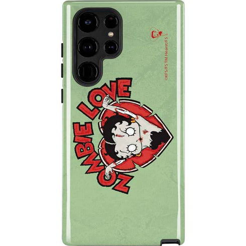 Betty Boop Zombie Love Galaxy Cases