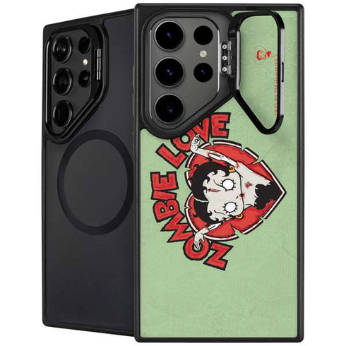 Betty Boop Zombie Love Galaxy S25 Ultra Kickstand Case