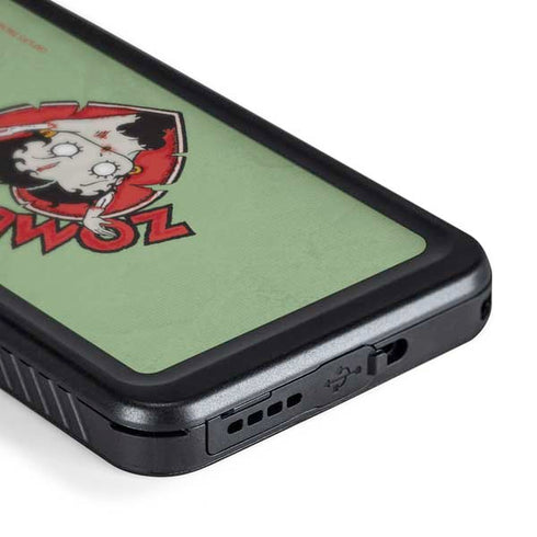 Betty Boop Zombie Love Galaxy S24 Waterproof Case