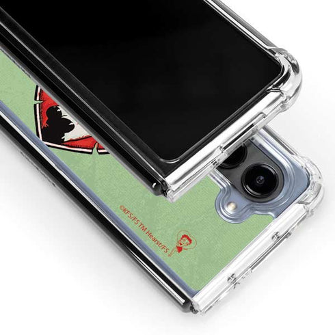 Betty Boop Zombie Love Galaxy Z Fold5 5G Clear Case