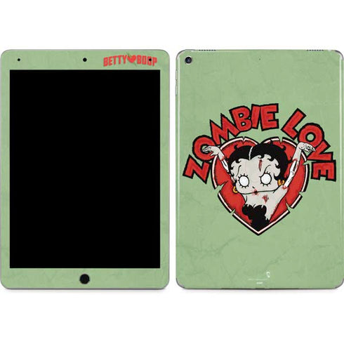 Betty Boop Zombie Love iPad Skins