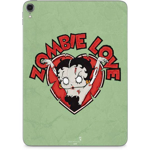 Betty Boop Zombie Love Apple iPad Pro Skin