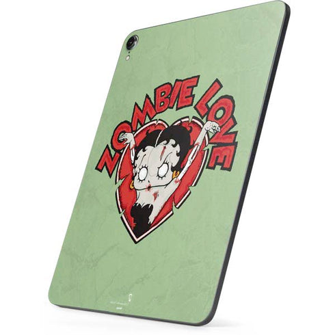 Betty Boop Zombie Love Apple iPad Pro Skin