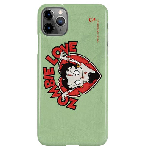 Betty Boop Zombie Love iPhone Cases