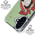 Betty Boop Zombie Love iPhone 16 Plus Clear Case