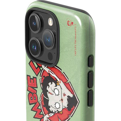 Betty Boop Zombie Love iPhone 16 Pro Impact Case