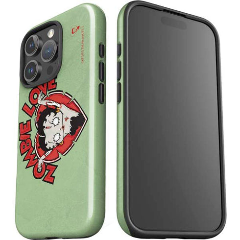 Betty Boop Zombie Love iPhone 16 Pro Impact Case