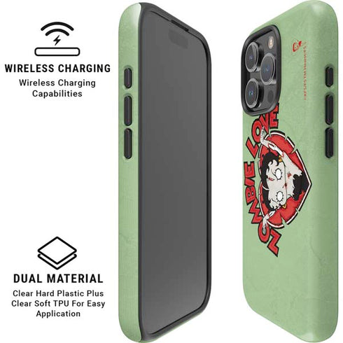Betty Boop Zombie Love iPhone 16 Pro Magsafe Impact Case