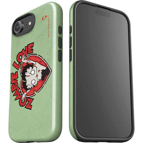 Betty Boop Zombie Love iPhone 16e Impact Case