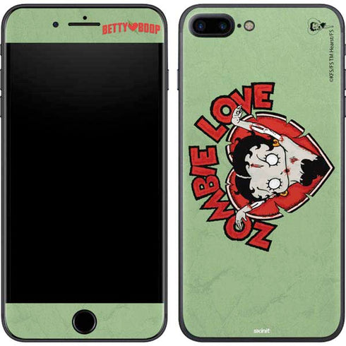 Betty Boop Zombie Love iPhone 8 Plus Skin