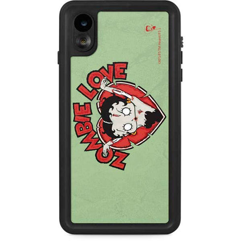 Betty Boop Zombie Love iPhone Cases
