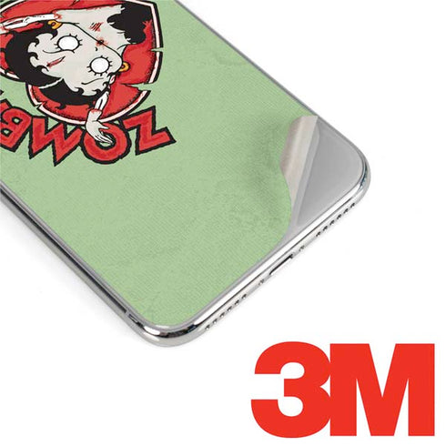 Betty Boop Zombie Love iPhone XS Skin