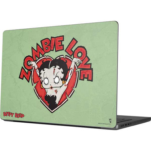 Betty Boop Zombie Love Apple MacBook Pro 14-inch Skin
