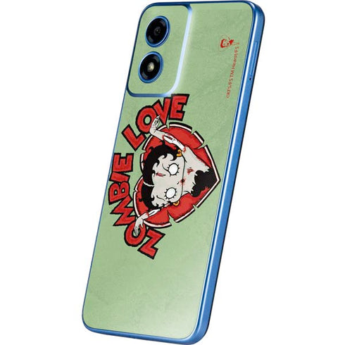 Betty Boop Zombie Love Moto G Play 4G (2024) Skin