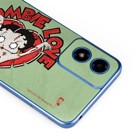 Betty Boop Zombie Love Moto G Play 4G (2024) Skin