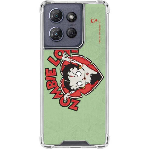 Betty Boop Zombie Love Moto G Play 5G (2025) Clear Case