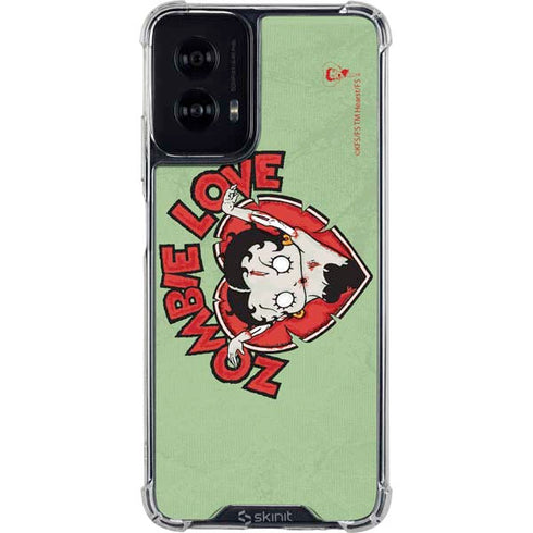 Betty Boop Zombie Love Moto G Power 5G (2024) Clear Case