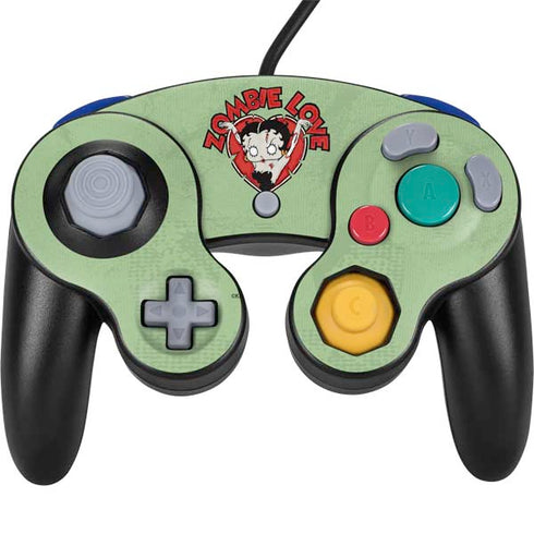 Betty Boop Zombie Love Nintendo GameCube Controller Skin