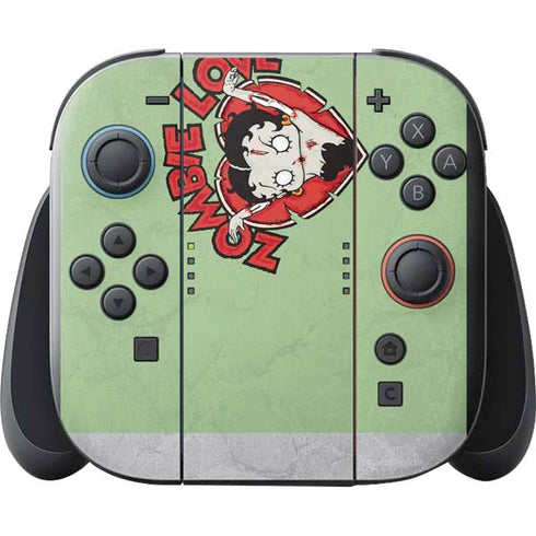 Betty Boop Zombie Love Nintendo Switch 2 (2025) with Joy-Con Skin