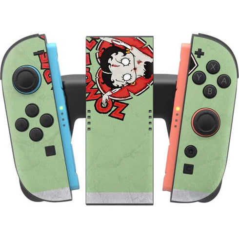 Betty Boop Zombie Love Nintendo Switch 2 (2025) Joy-Con Controller Skin