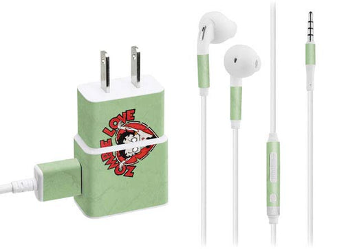 Betty Boop Zombie Love Phone Charger Skin
