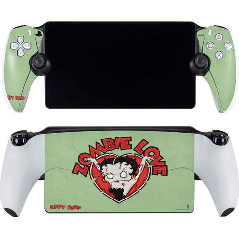Betty Boop Zombie Love PlayStation Portal Remote Player Skin