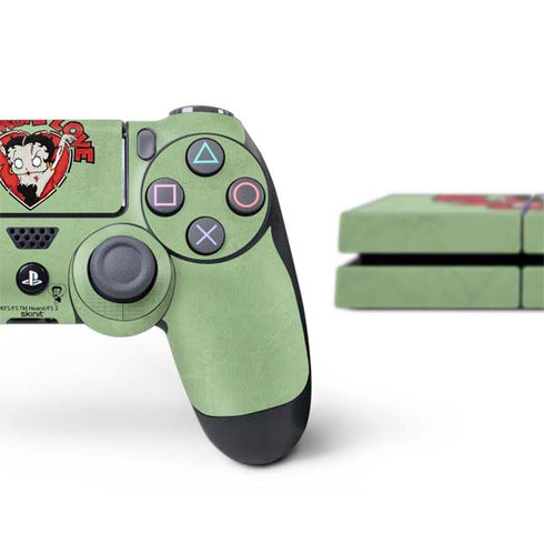 Betty Boop Zombie Love PS4 Console and Controller Bundle Skin