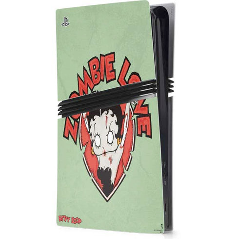 Betty Boop Zombie Love PlayStation PS5 Skins