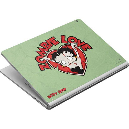 Betty Boop Zombie Love Surface Book Skin