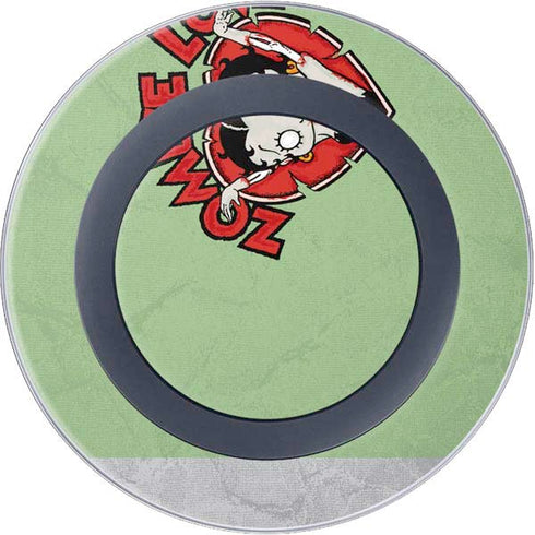Betty Boop Zombie Love Wireless Charger Skin