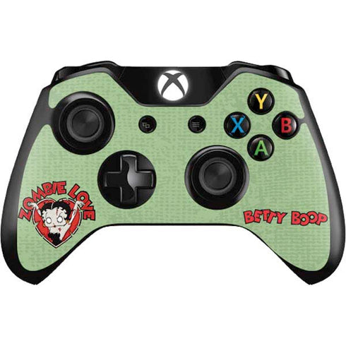 Betty Boop Zombie Love Xbox One Controller Skin