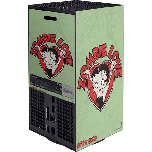 Betty Boop Zombie Love Xbox Series X Bundle Skin