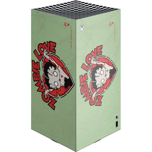 Betty Boop Zombie Love Xbox Series X Skins