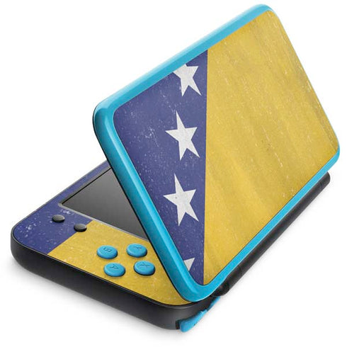 Bosnia and Herzegovina Flag Distressed Nintendo Skins