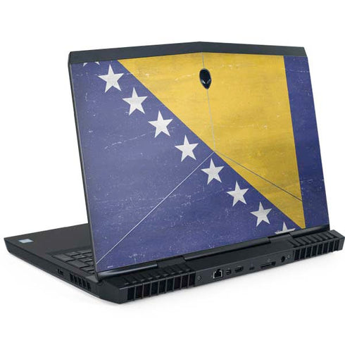 Bosnia and Herzegovina Flag Distressed Dell Alienware Skin
