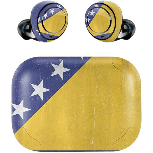 Bosnia and Herzegovina Flag Distressed Amazon Echo Buds Skin