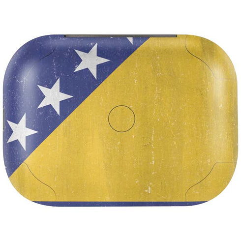 Bosnia and Herzegovina Flag Distressed Amazon Echo Buds Skin