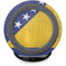 Bosnia and Herzegovina Flag Distressed Fast Charge Wireless Charging Stand Skin
