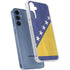 Bosnia and Herzegovina Flag Distressed Galaxy A35 5G Clear Case