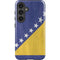 Bosnia and Herzegovina Flag Distressed Galaxy S25 Plus Impact Case